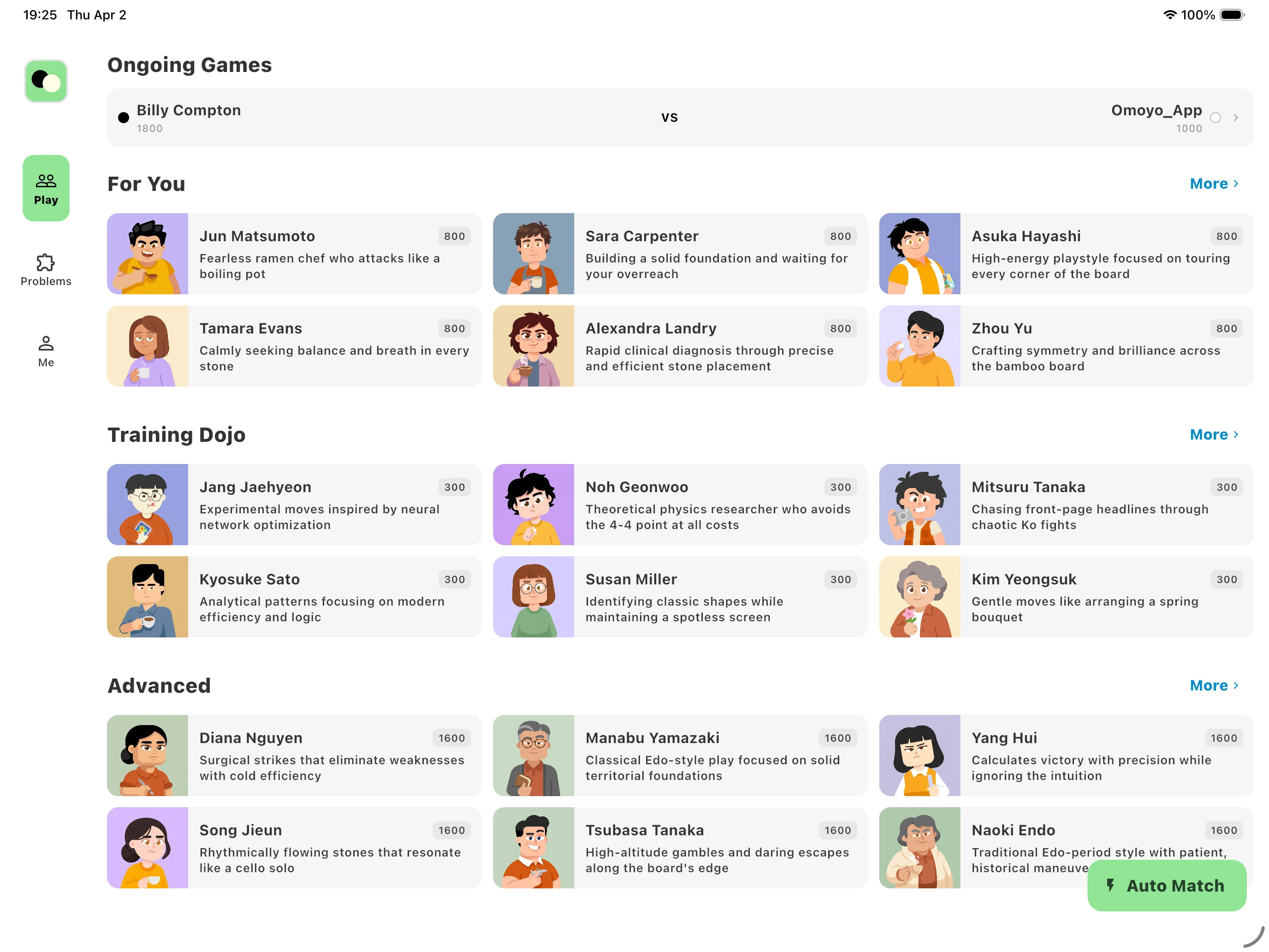 Omoyo - Play Go with Smart AI screenshot