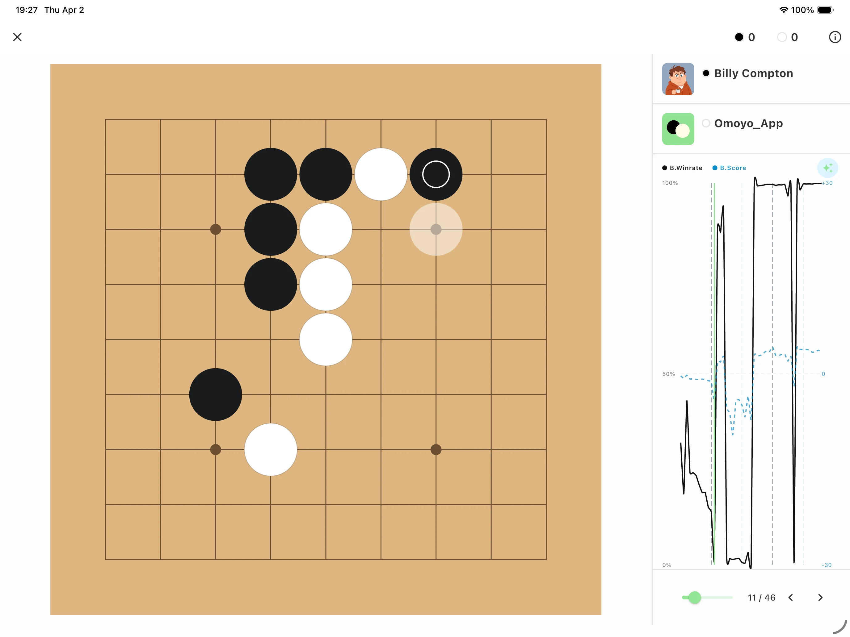 Omoyo - Play Go with Smart AI screenshot
